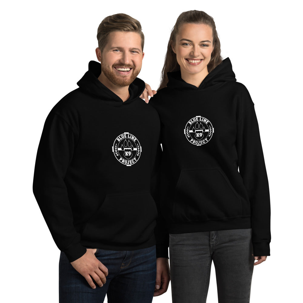 Blue line K9 Logo Hoodie