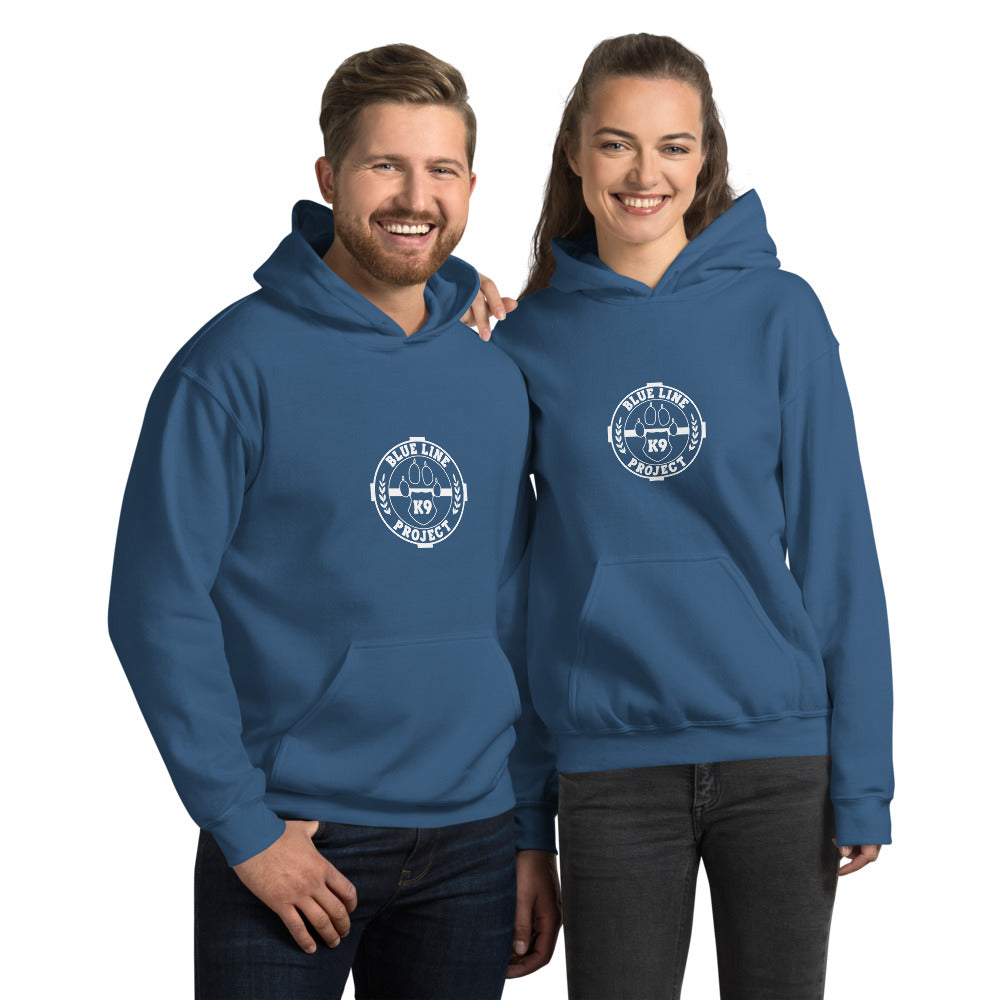 Blue line K9 Logo Hoodie