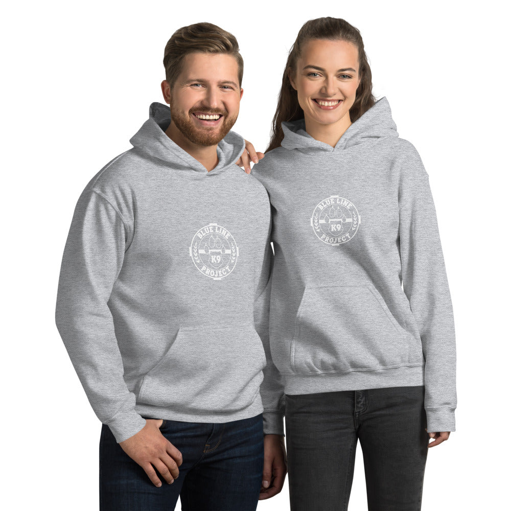 Blue line K9 Logo Hoodie