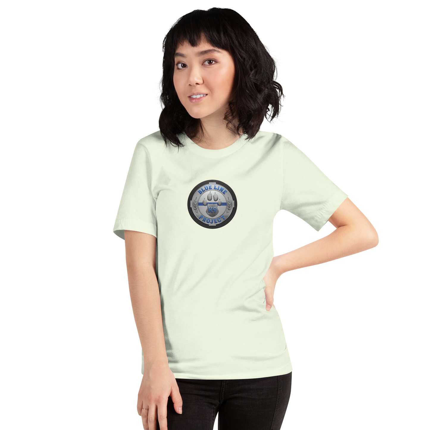 Blue Line K9 3D Logo T-Shirt Women
