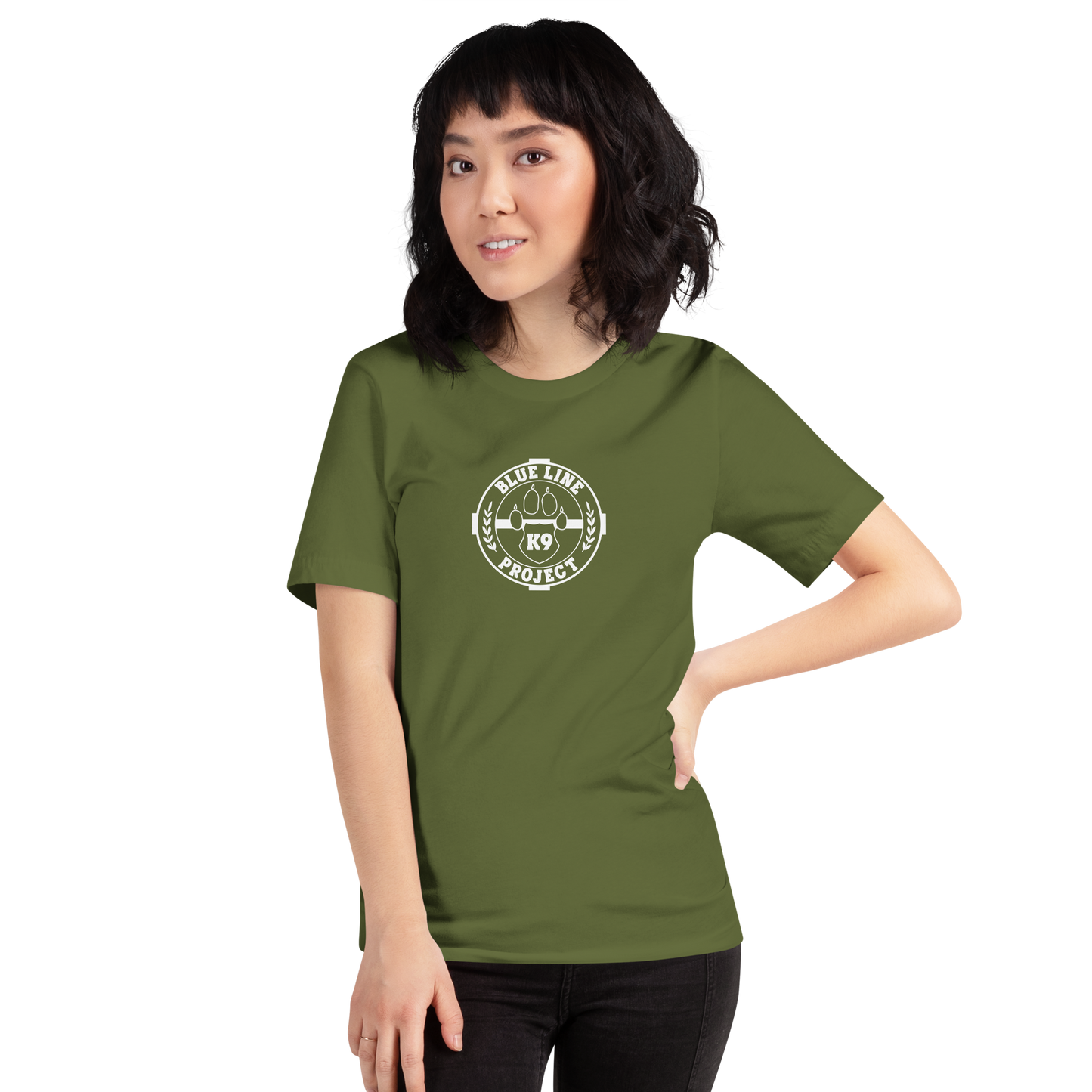 Blue line K9 Logo T-Shirt Women