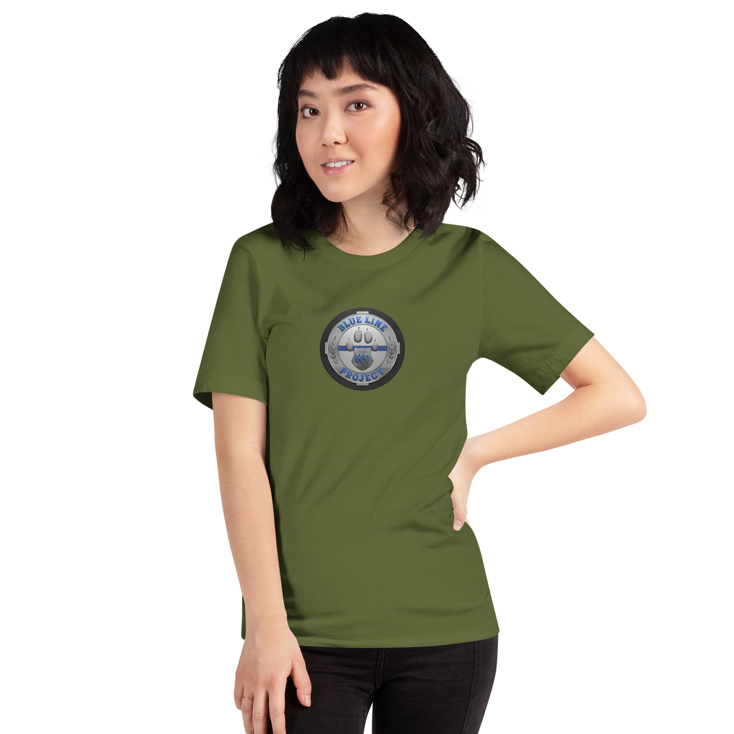 Blue Line K9 3D Logo T-Shirt Women