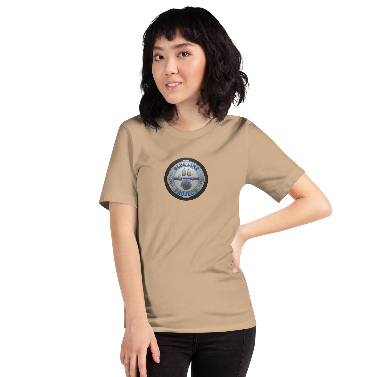Blue Line K9 3D Logo T-Shirt Women