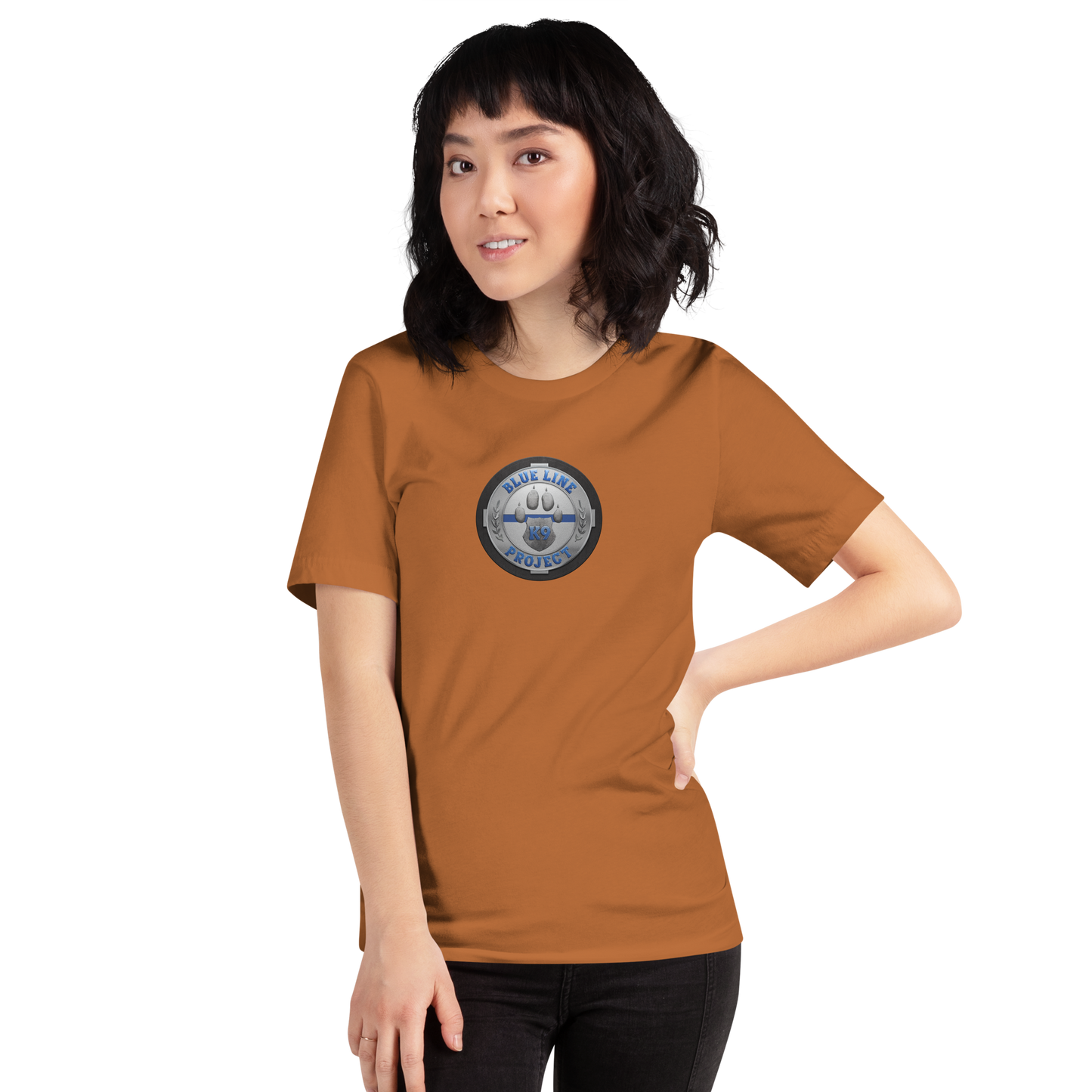 Blue Line K9 3D Logo T-Shirt Women