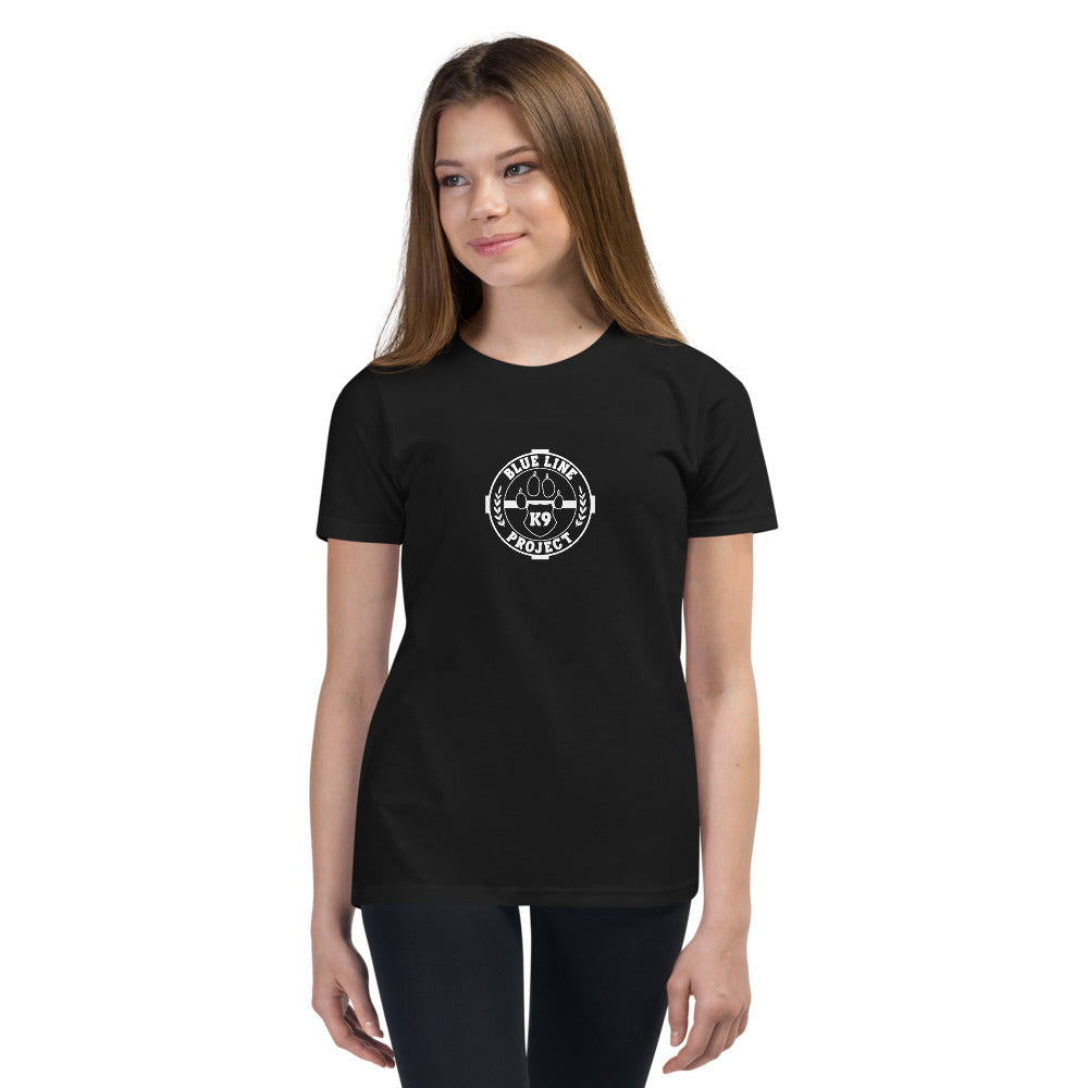 Blue line K9 Logo T-Shirt Kid