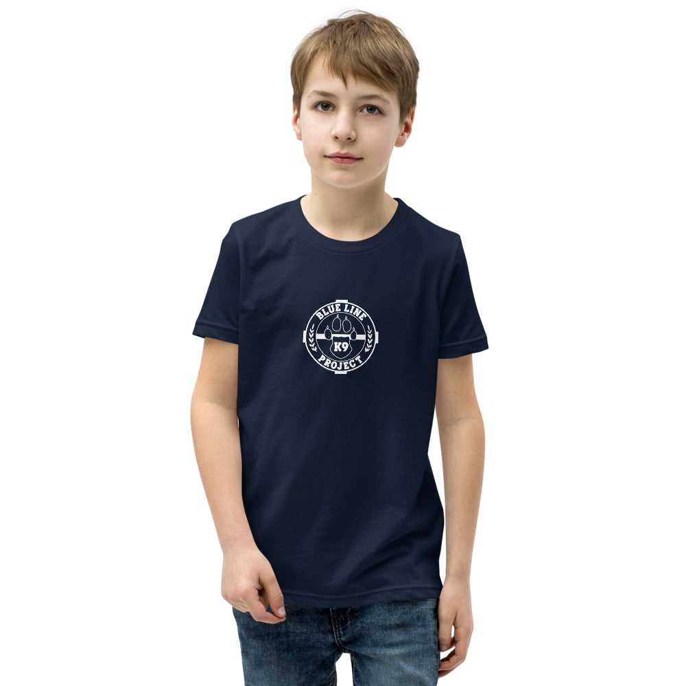 Blue line K9 Logo T-Shirt Kid